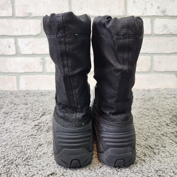 Kamik Unisex Kids Black Snow Boots Size 12 - Picture 4 of 8